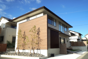 新築住宅の外観