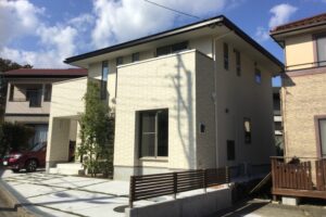 新築住宅の外観